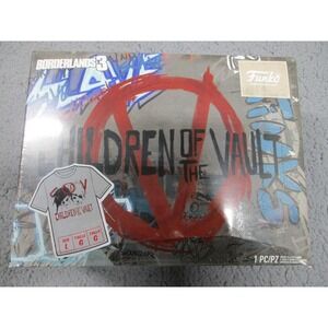 NWT Funko Borderlands 3 Children Of The Vault Shirt Mens Large Gray Graphic Tee